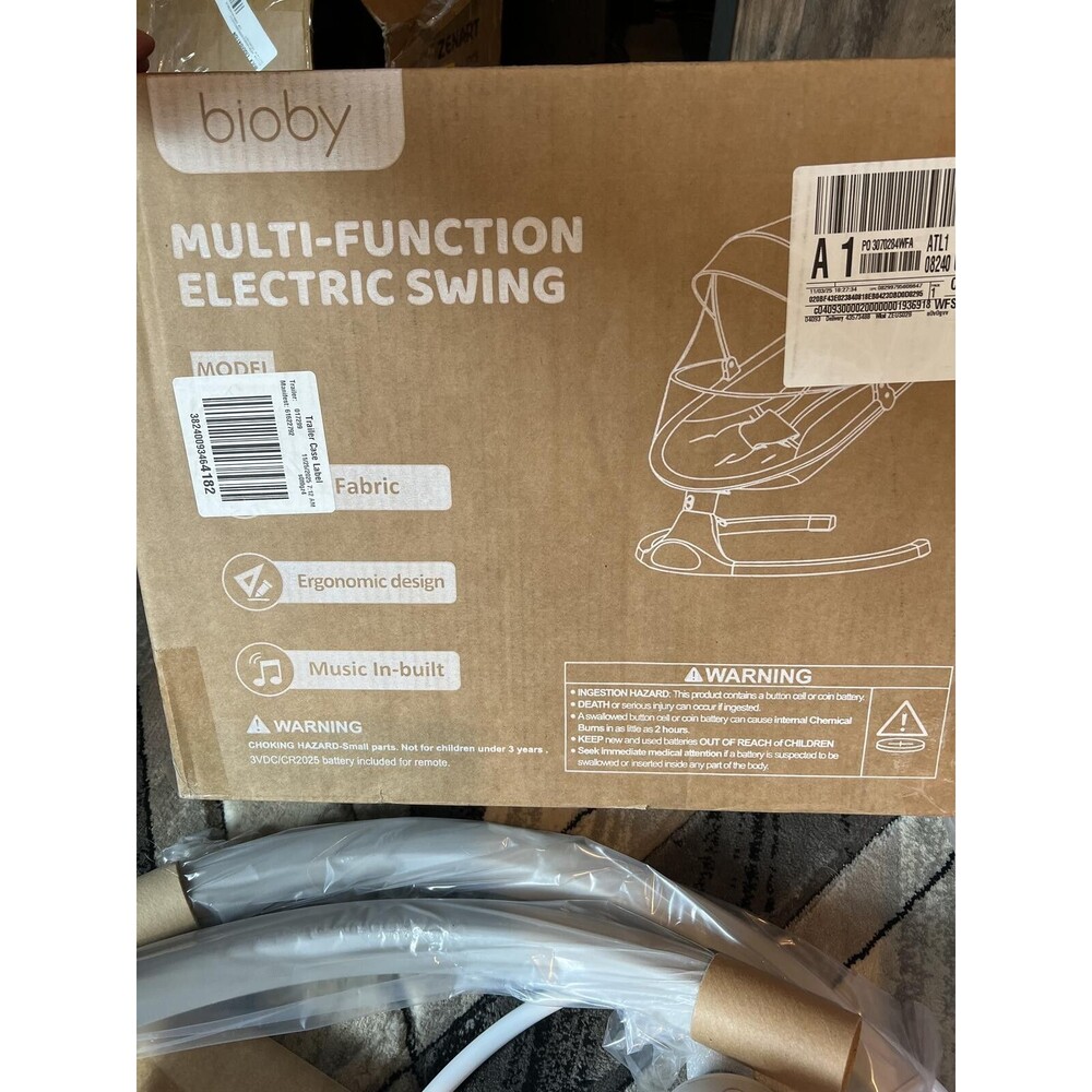 bioby Multi-Function Electric Swing Baby Rocker - Picture 6 of 7